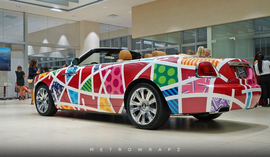  Rolls-Royce Dawn by Britto and MetroWrapz 2016 года  (фото 10 из 10)
